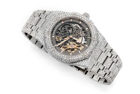 ap skeleton iced out|audemars piguet skeleton price.